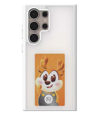 Projection Screen Four Colors E-ink Screen Phone Case for Samsung S23/S24 Ultra