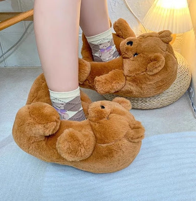 Cartoon Capybara Cotton Slippers Wholesale