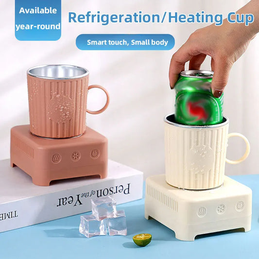 Mini Quick Cooling Cup Beer Beverage Rapid Refrigeration Ice Maker Machine Cold Drink Heating