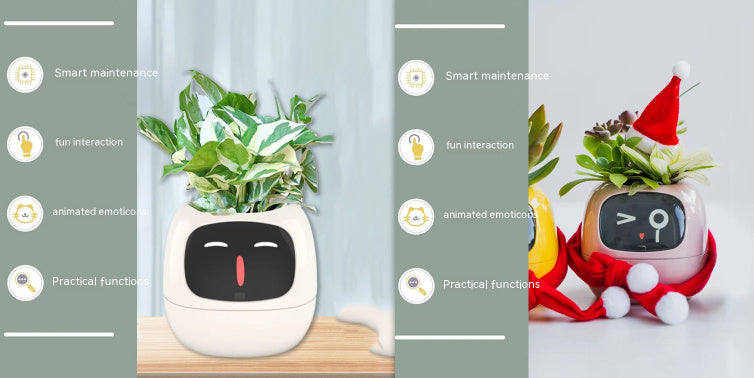SmartPlanter AI Pot Over 49 Rich Expressions