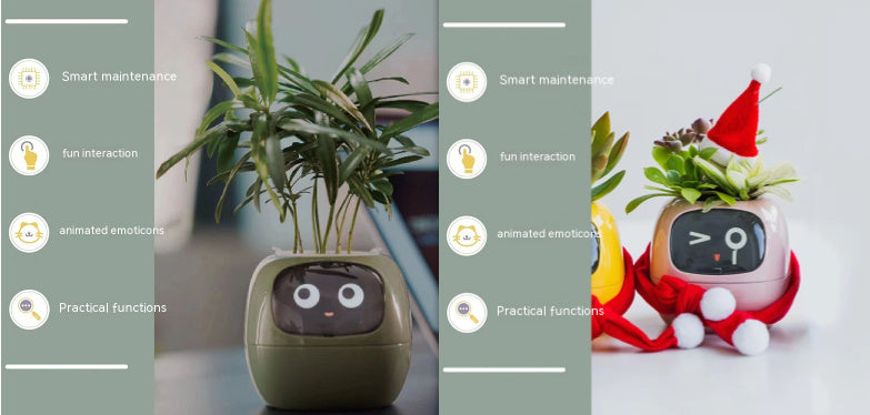 SmartPlanter AI Pot Over 49 Rich Expressions