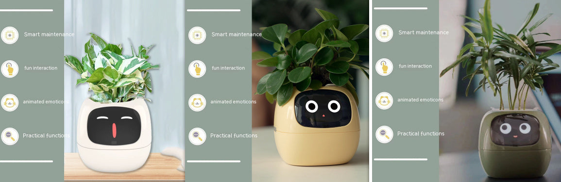 SmartPlanter AI Pot Over 49 Rich Expressions