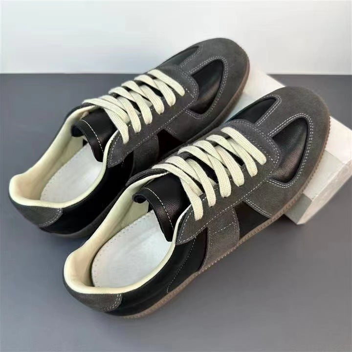 Genuine Leather Versatile Sports Casual Breathable White Shoes