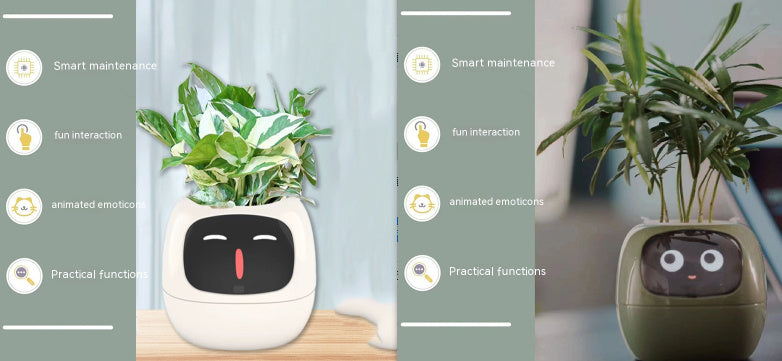 SmartPlanter AI Pot Over 49 Rich Expressions