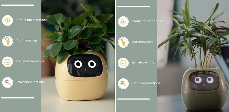 SmartPlanter AI Pot Over 49 Rich Expressions