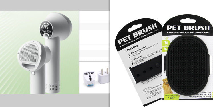 Newly Launched Advanced FluffDry– Smart Pet Hair Dryer Comb
