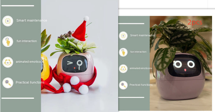 SmartPlanter AI Pot Over 49 Rich Expressions