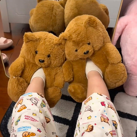 Cartoon Capybara Cotton Slippers Wholesale