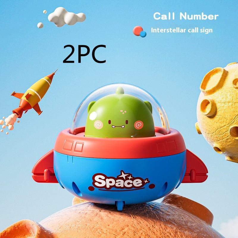 Children's Cute Puzzle Press Car Toy