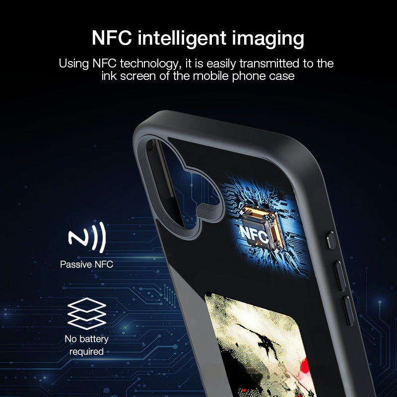 Iphone Ai E-ink Screen Magic NFC Case