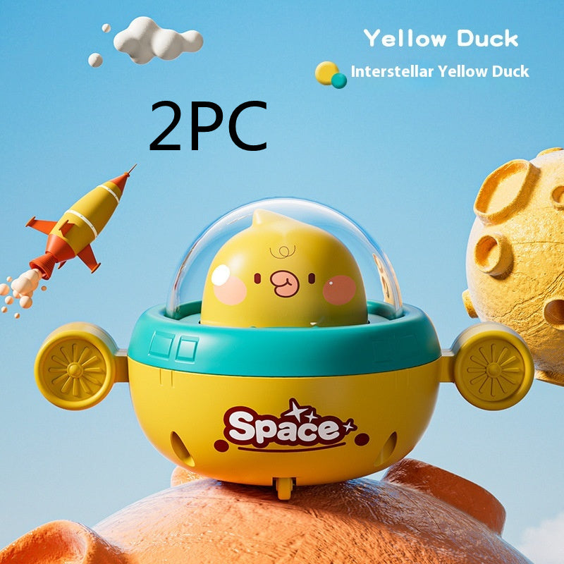 Children's Cute Puzzle Press Car Toy