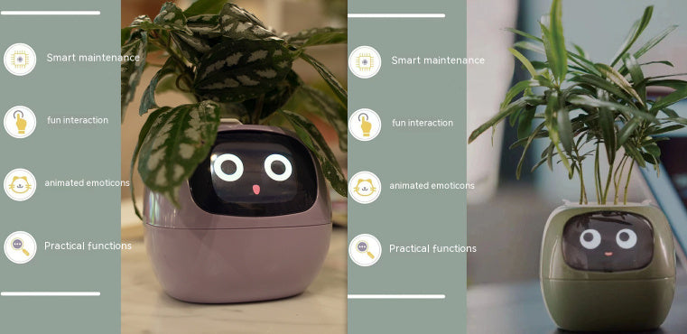 SmartPlanter AI Pot Over 49 Rich Expressions