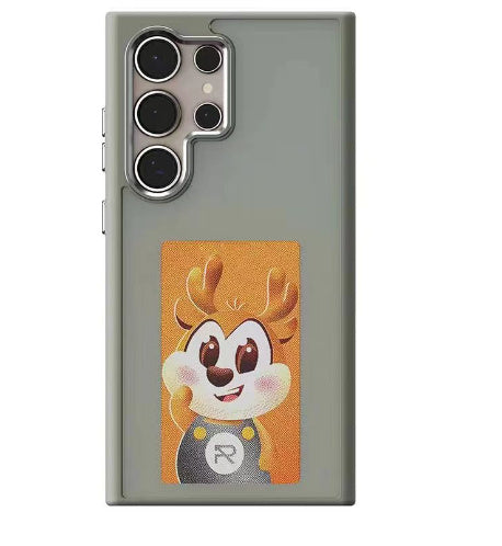 Projection Screen Four Colors E-ink Screen Phone Case for Samsung S23/S24 Ultra