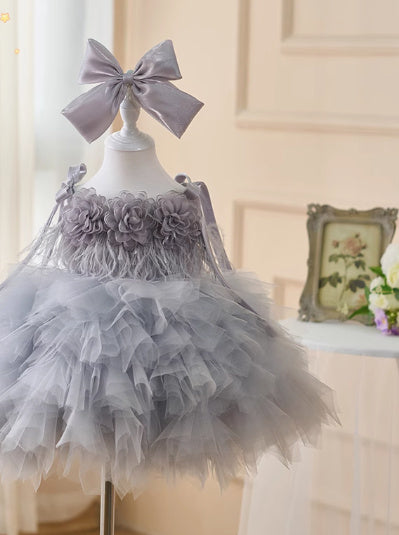 One Year Old Celebration Dress Beautiful Flower Girl Wedding