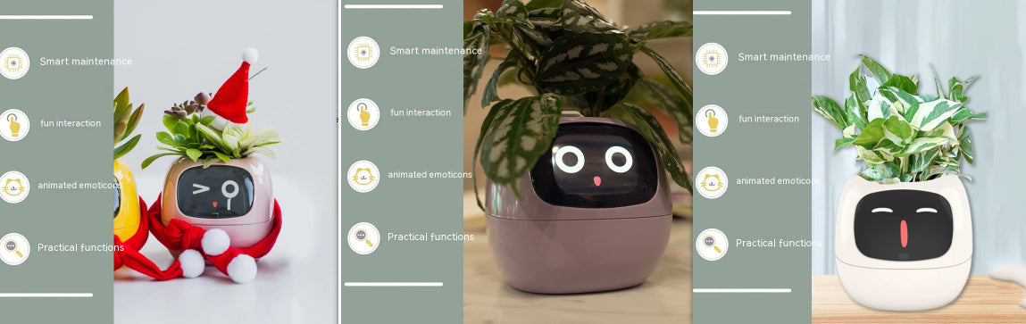 SmartPlanter AI Pot Over 49 Rich Expressions