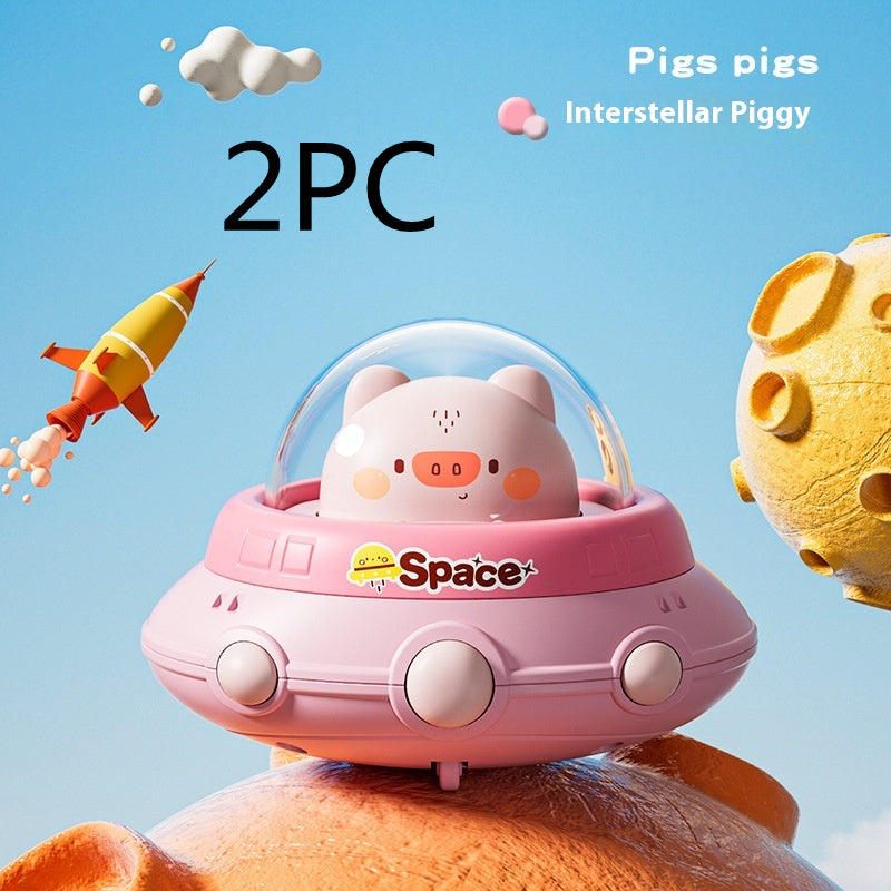 Children's Cute Puzzle Press Car Toy