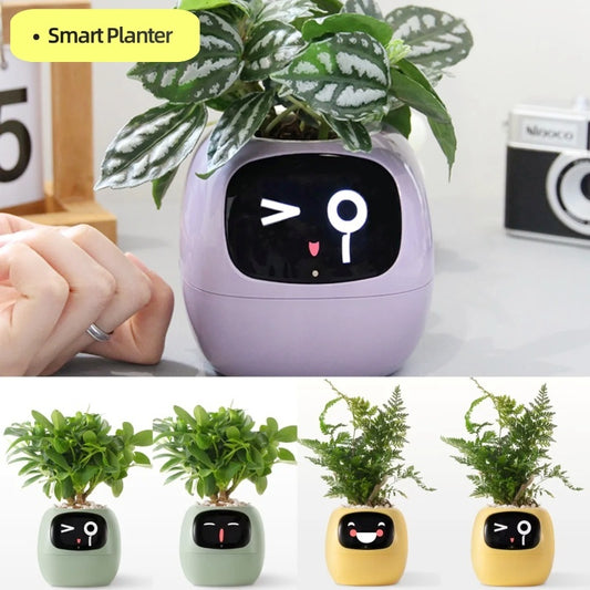 SmartPlanter AI Pot Over 49 Rich Expressions