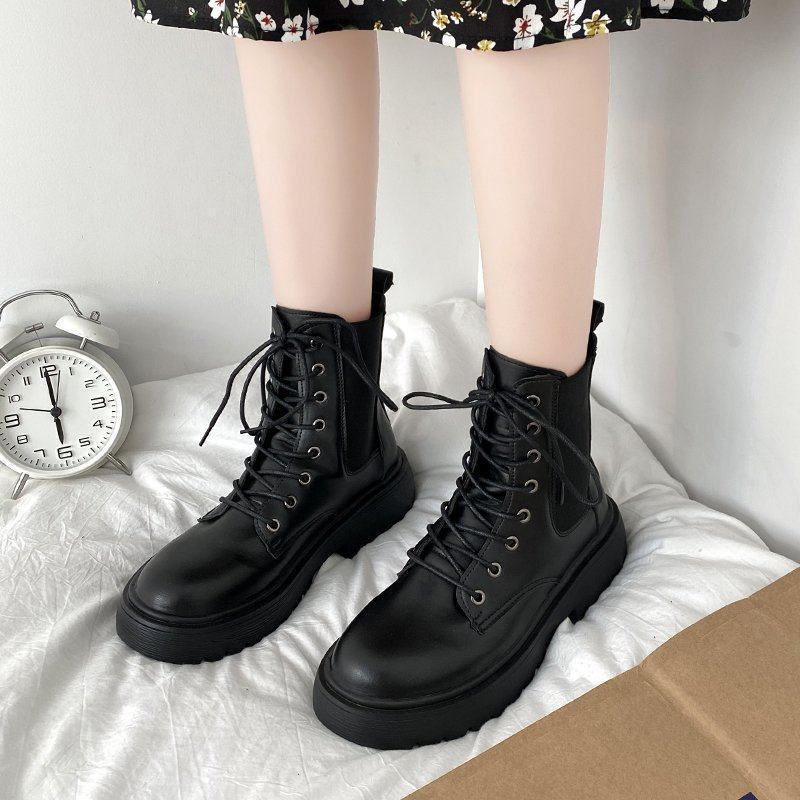 Internet Celebrity Thin Martin Booties Female Fashion