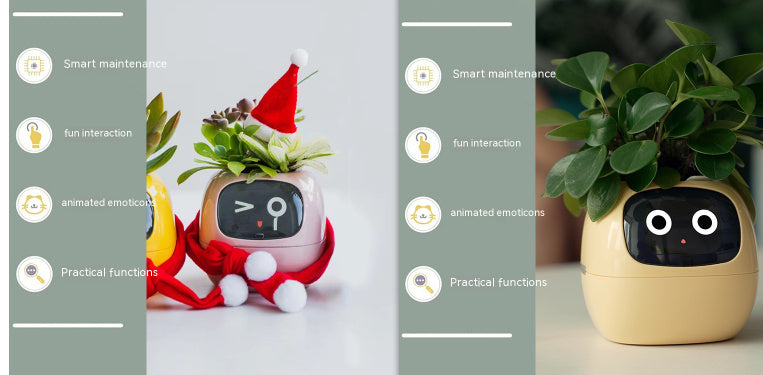 SmartPlanter AI Pot Over 49 Rich Expressions