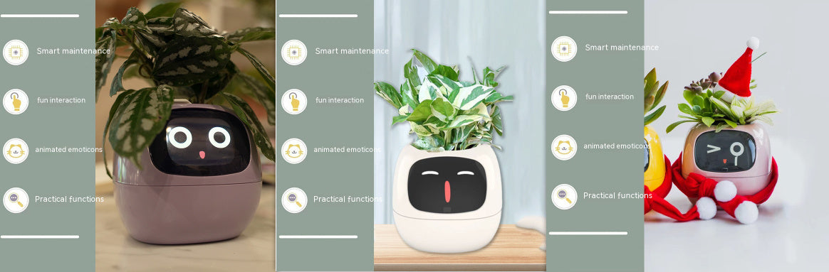 SmartPlanter AI Pot Over 49 Rich Expressions