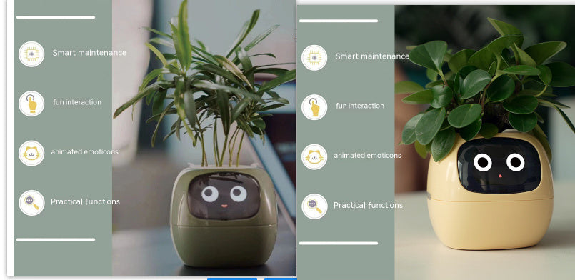 SmartPlanter AI Pot Over 49 Rich Expressions