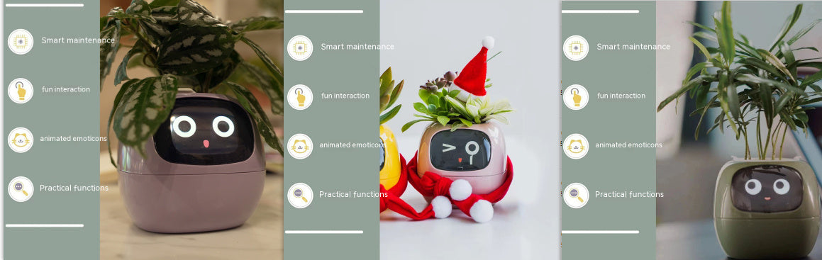 SmartPlanter AI Pot Over 49 Rich Expressions