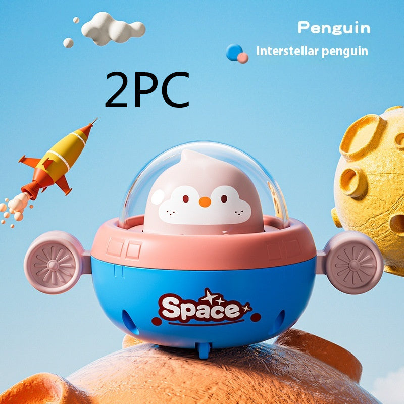 Children's Cute Puzzle Press Car Toy