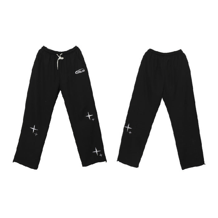 Women's Ankle-tied Two-purpose Sweatpants American Style
