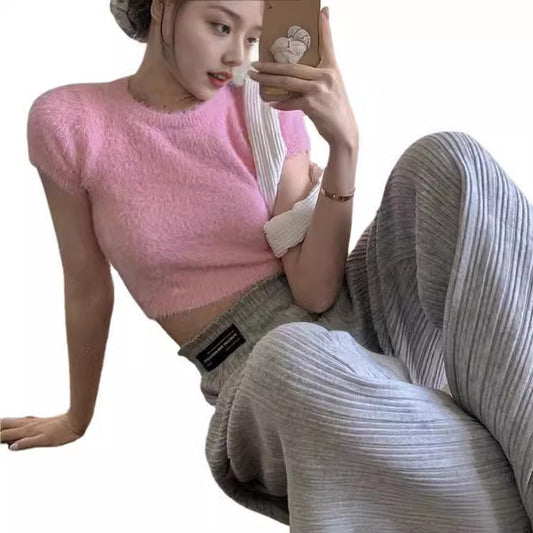 Short Sleeve Slim Fit Inner Wear Bottoming Shirt