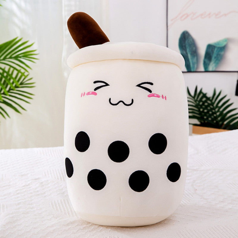 Milk Tea Cup Plush Toy Fruit Pillow Strawberry Matcha Cup Cuddle Doll