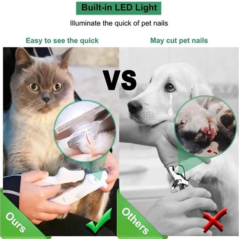 GlowTrim Pet Nail Cutter