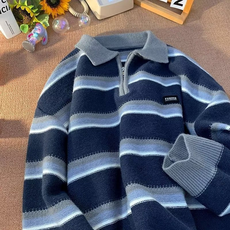 Winter Idle Style Youth Niche Couple Knitted Top