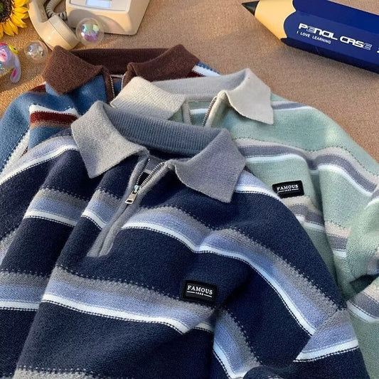 Winter Idle Style Youth Niche Couple Knitted Top