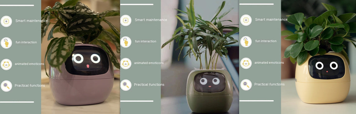SmartPlanter AI Pot Over 49 Rich Expressions