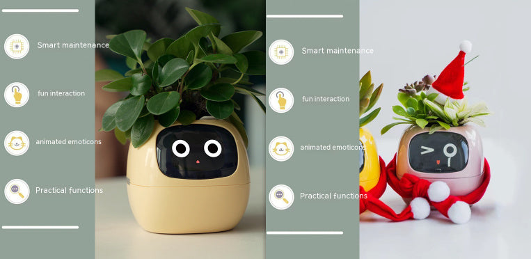 SmartPlanter AI Pot Over 49 Rich Expressions