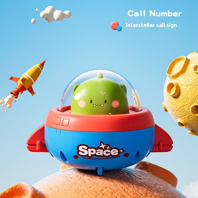 Children's Cute Puzzle Press Car Toy