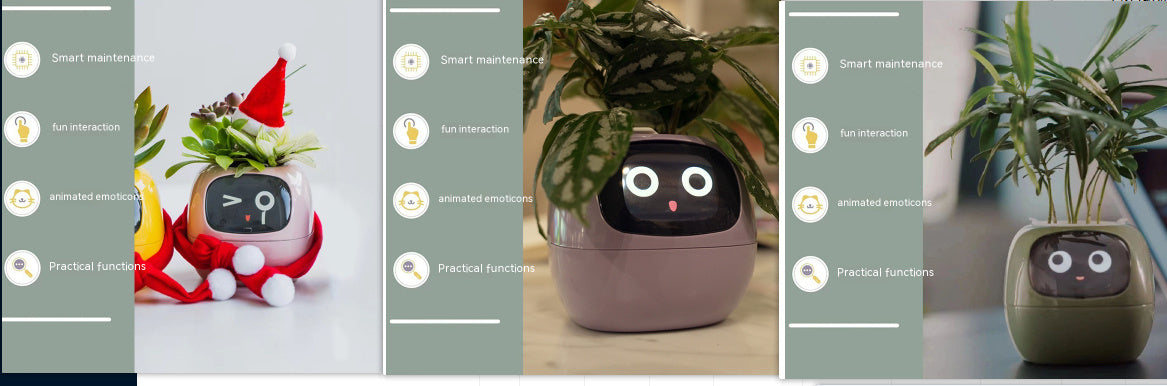 SmartPlanter AI Pot Over 49 Rich Expressions