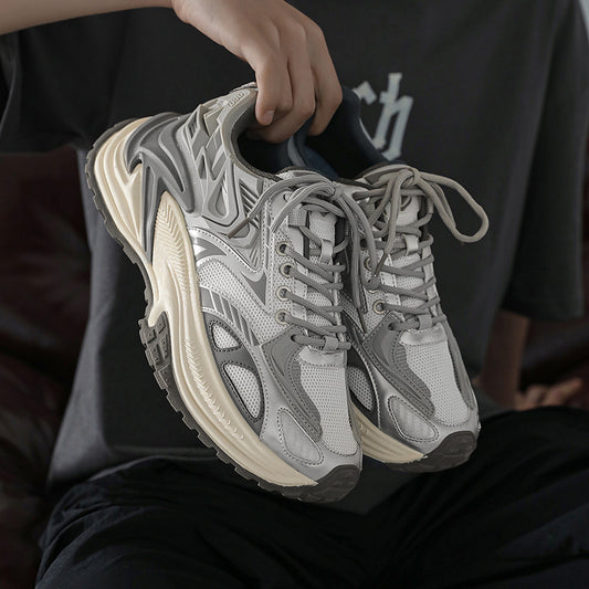 Breathable Casual Retro Sports Increased By Jogging Shoes