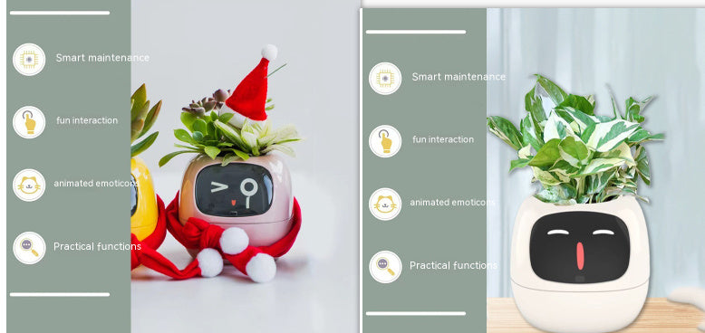 SmartPlanter AI Pot Over 49 Rich Expressions