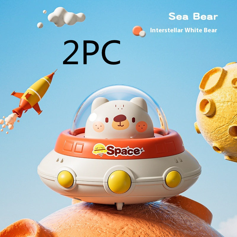 Children's Cute Puzzle Press Car Toy