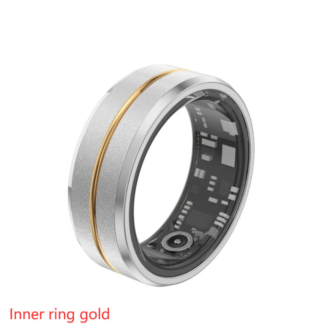 2025 Smart Ring For Men Women Heart Rate Blood Oxygen Monitoring Multi Sports Modes IP68 Waterproof Smart Rings
