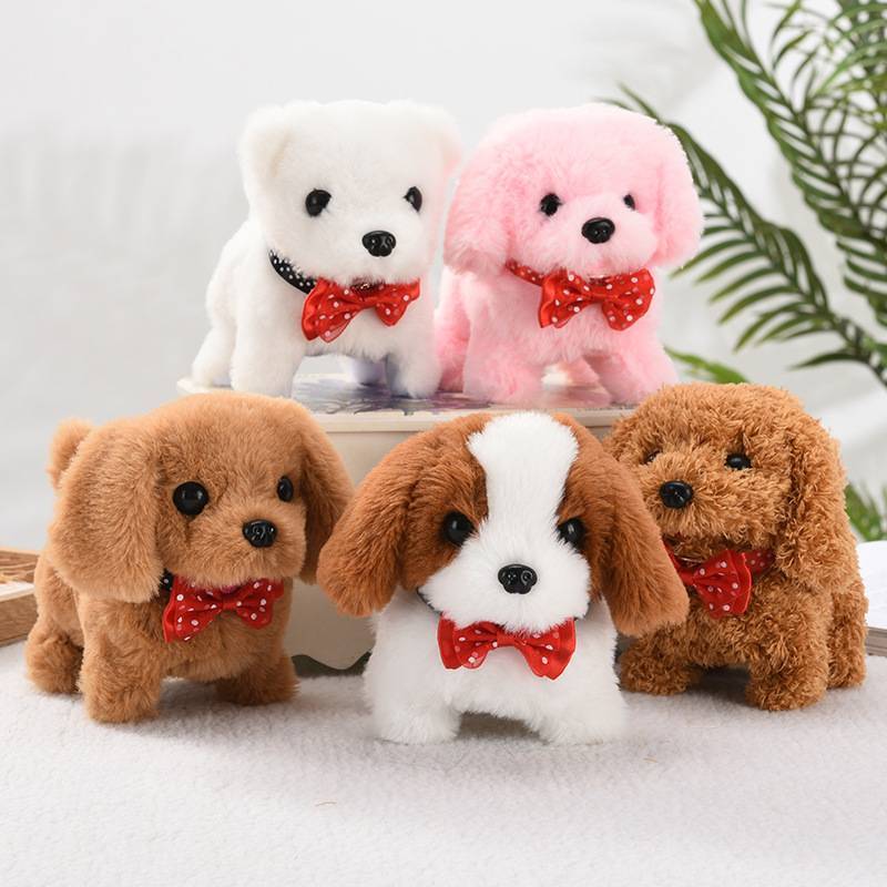 Simulation Electric Dog Plush Children's Toy