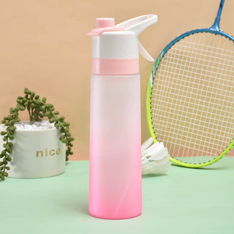 Stylish aned Premium Spray Water Bottle For Girls and Boys Outdoor Sport Fitness Spray Bottle Drinkware Travel Bottles