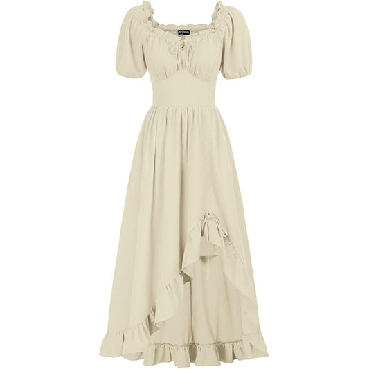 Retro Irregular Women's Stage Dress