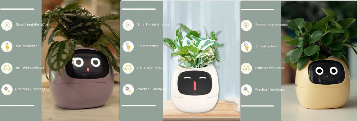 SmartPlanter AI Pot Over 49 Rich Expressions