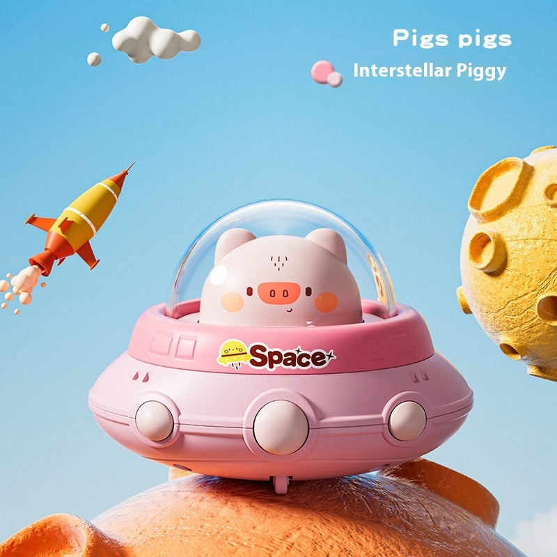 Children's Cute Puzzle Press Car Toy