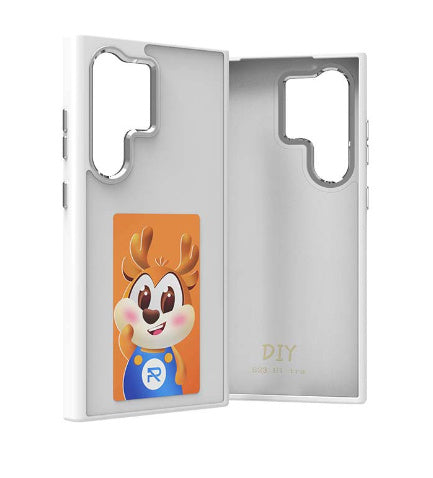 Projection Screen Four Colors E-ink Screen Phone Case for Samsung S23/S24 Ultra