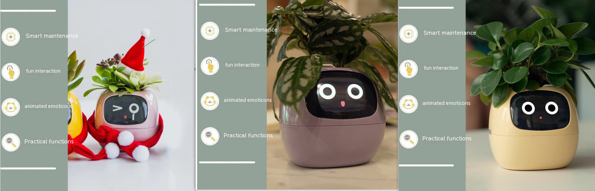 SmartPlanter AI Pot Over 49 Rich Expressions
