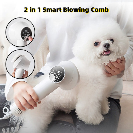 Newly Launched Advanced FluffDry– Smart Pet Hair Dryer Comb